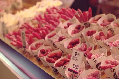 En la Boquería y otros lugares de Barcelona