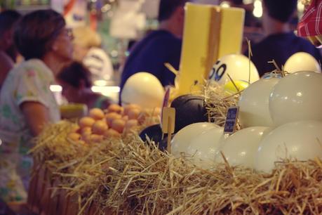 En la Boquería y otros lugares de Barcelona