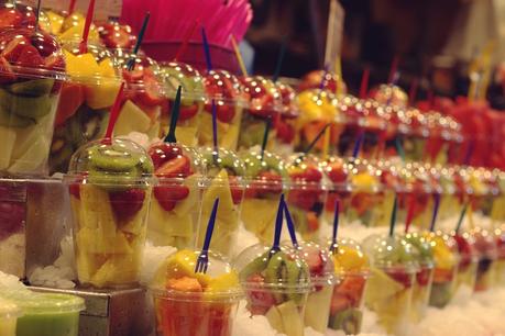 En la Boquería y otros lugares de Barcelona