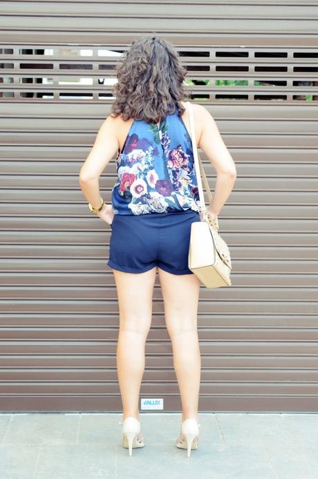 Mi vestido azul - Flower Mini Jumpsuit (11)