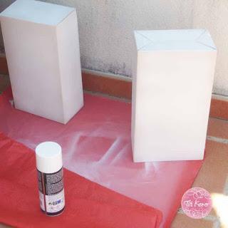 manualidades con niños decoupage