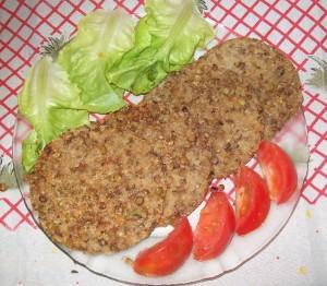 Receta casera para preparar hamburguesa light vegetariana hamburguesas de lentejas