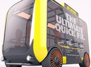 Berlino, un minibús que podría transformar el transporte público urbano