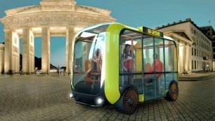Berlino, un minibús que podría transformar el transporte público urbano