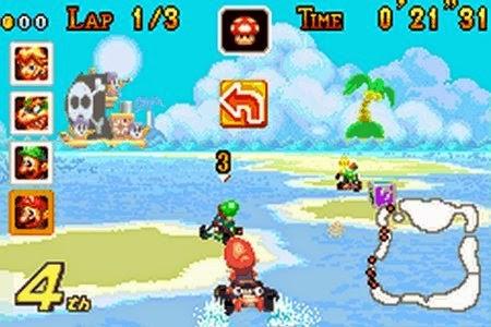 Mario Kart Super Circuit (2001). Game Boy Advance.