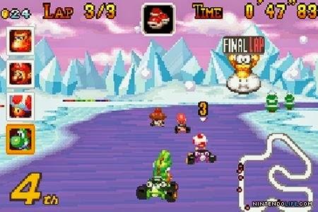 Mario Kart Super Circuit (2001). Game Boy Advance.