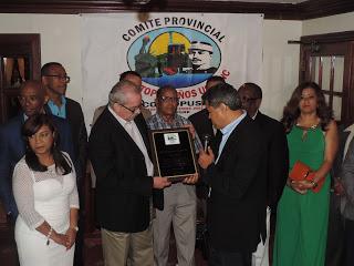 Reconocen al presidente del Clúster de de Pto Pta