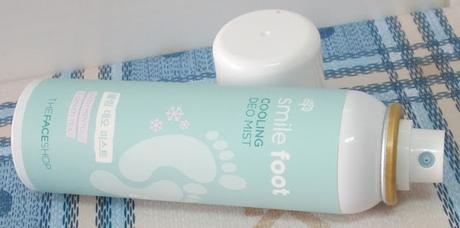 Smile Foot Cooling Deo Mist (The Face Shop)