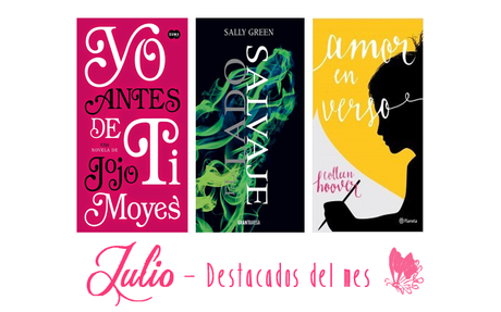 [El estante de...] Lecturas de julio