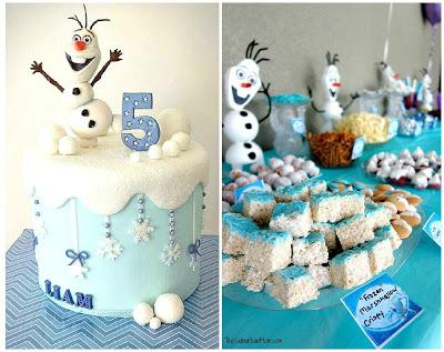 Ideas para una fiesta de frozen con olaf