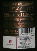 Bobos Tinto Crianza 2013, de Bodegas Hispano - Suizas