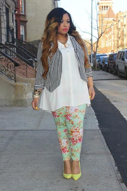 LEGGINS CON ESTAMPADO PARA GORDITAS