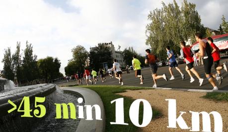 ¿Quieres correr 10 km en menos de 45 minutos?