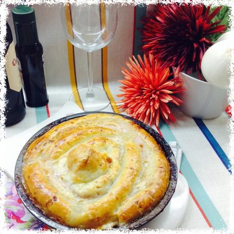 Pastel de salchichas