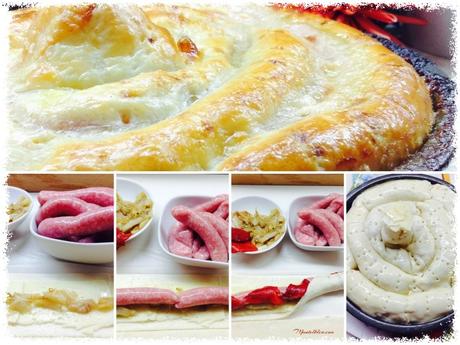 Pastel de salchichas