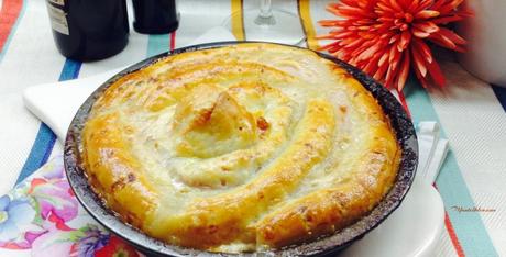 Pastel de salchichas