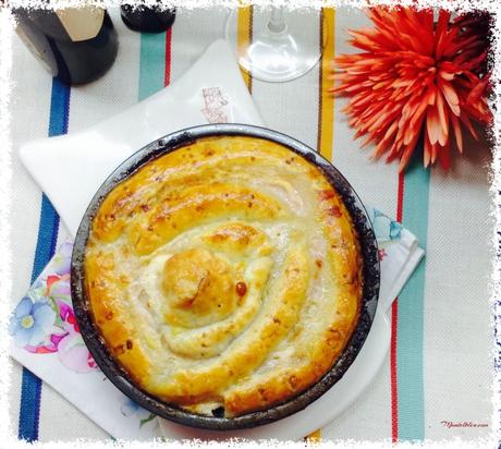 Pastel de salchichas