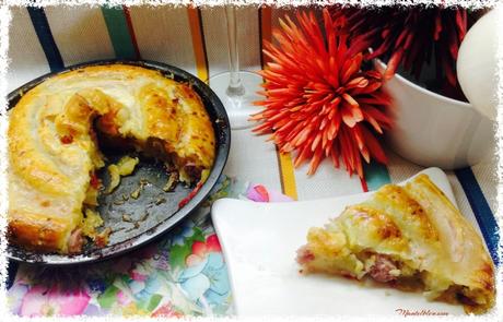 Pastel de salchichas