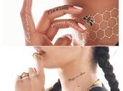 Beyoncé lanza colección tatuajes temporales