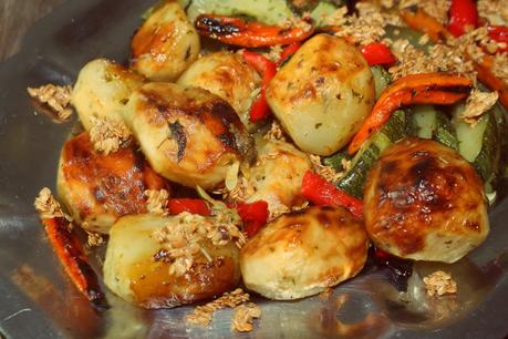 VERDURAS ASADAS CON VINAGRE BALSÁMICO