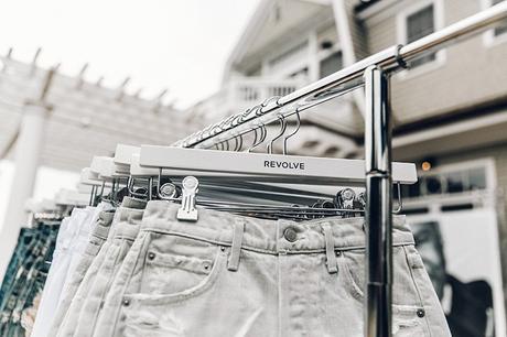 Revolve_In_The_Hamptons-Denim_Skirt-Ripped-Grey_Top-Collage_Vintage-