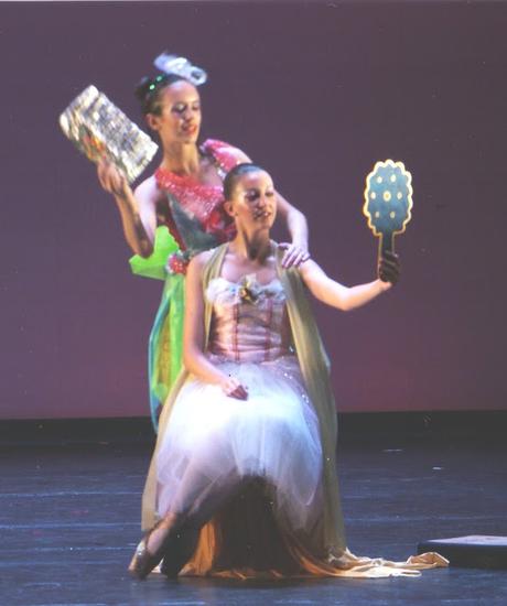 La bailarina Asturiana Leyre Alonso