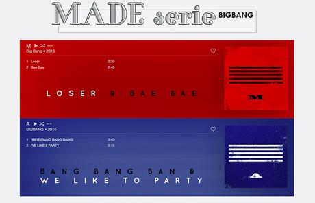 bigbang, we like to party, bang bang bang, loser, bae bae, made serie, made serie M, made serie A,