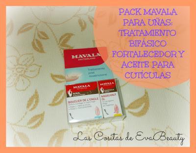Review Pack Mavala para uñas: Tratamiento bifásico fortalecedor y aceite para cutículas.