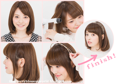 ❄ 6 Peinados para cabellos cortos/medios ❄