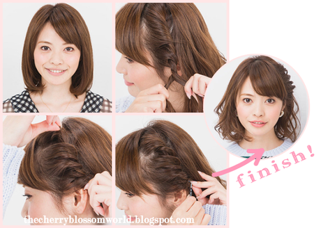 ❄ 6 Peinados para cabellos cortos/medios ❄