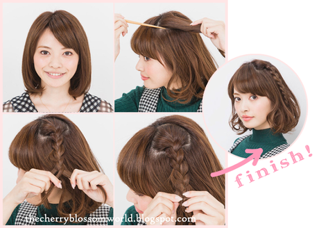 ❄ 6 Peinados para cabellos cortos/medios ❄