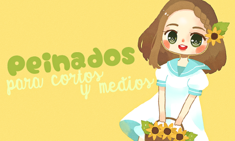 ❄ 6 Peinados para cabellos cortos/medios ❄