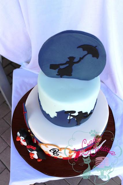 TARTA MARY POPPINS PARA UNA FIESTA PRE-BODA