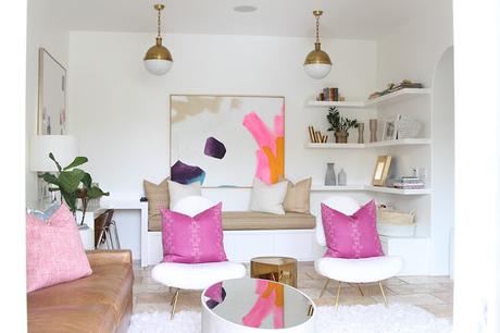 ANTES/DESPUÉS: CÓMO TRANSFORMAR UN SALÓN OSCURO EN OTRO LUMINOSO Y CHIC