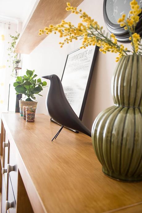 HOY TE INVITO A MÍ SALÓN COMEDOR pajaro eames