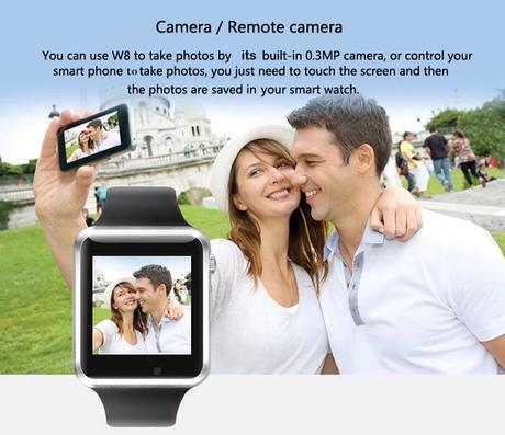 W8, el Smartwatch de bajo costo que se sincroniza con tu móvil W8, el Smartwatch de bajo costo que se sincroniza con tu móvil
