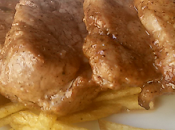 Marinado solomillo cerdo.