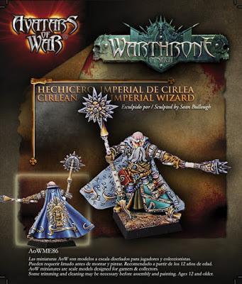 Refuerzos humanos para Warthrone of Saga:Caballero de Drumminor y Hechicero Imperial de Cirlea