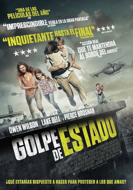 GOLPE DE ESTADO. Cartel final disponible. ESTRENO EN CINES EL 9 DE OCTUBRE