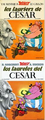 Una buena cantidad de correcciones surgió de la comparación entre las ediciones francesa y española de este álbum.