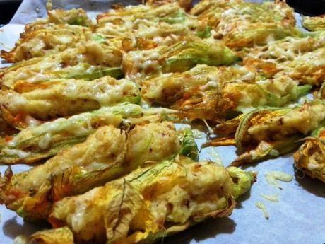 Flor de calabacín rellenas – Flor de calabacín relleno de patatas y queso – Fiori di zucca ripieni flordecalabacinrelleno4