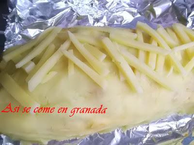 Brazo de gitano de pollo