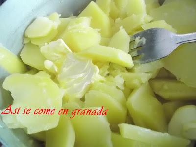 Brazo de gitano de pollo