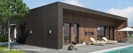 Casa moderna de estilo arquitectónico Contemporáneo sueca