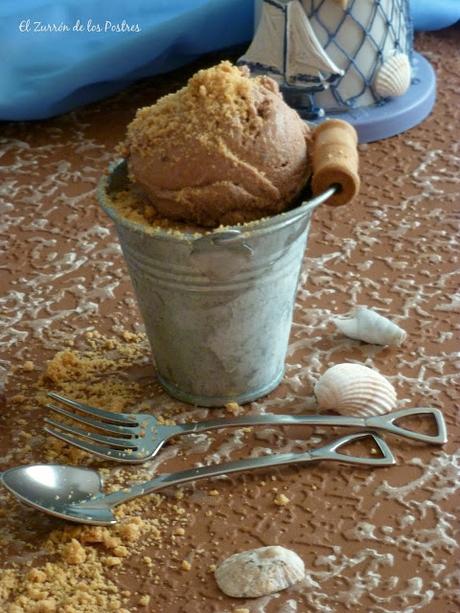 Helado de Turrón de Chocolate