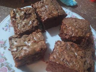 ¡Brownies de chocolate!