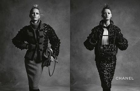 'French Collection', La nueva campaña de Chanel con Anna Ewers y Lindsey Wixson