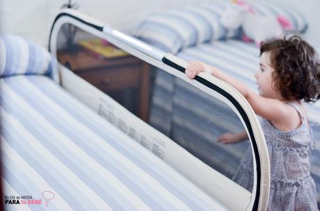 Probamos la barrera de cama Side Light de Babyhome