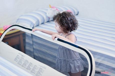 Probamos la barrera de cama Side Light de Babyhome