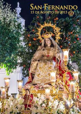 El 15 de Agosto, procesión de la Divina Pastora coronada de San Fernando